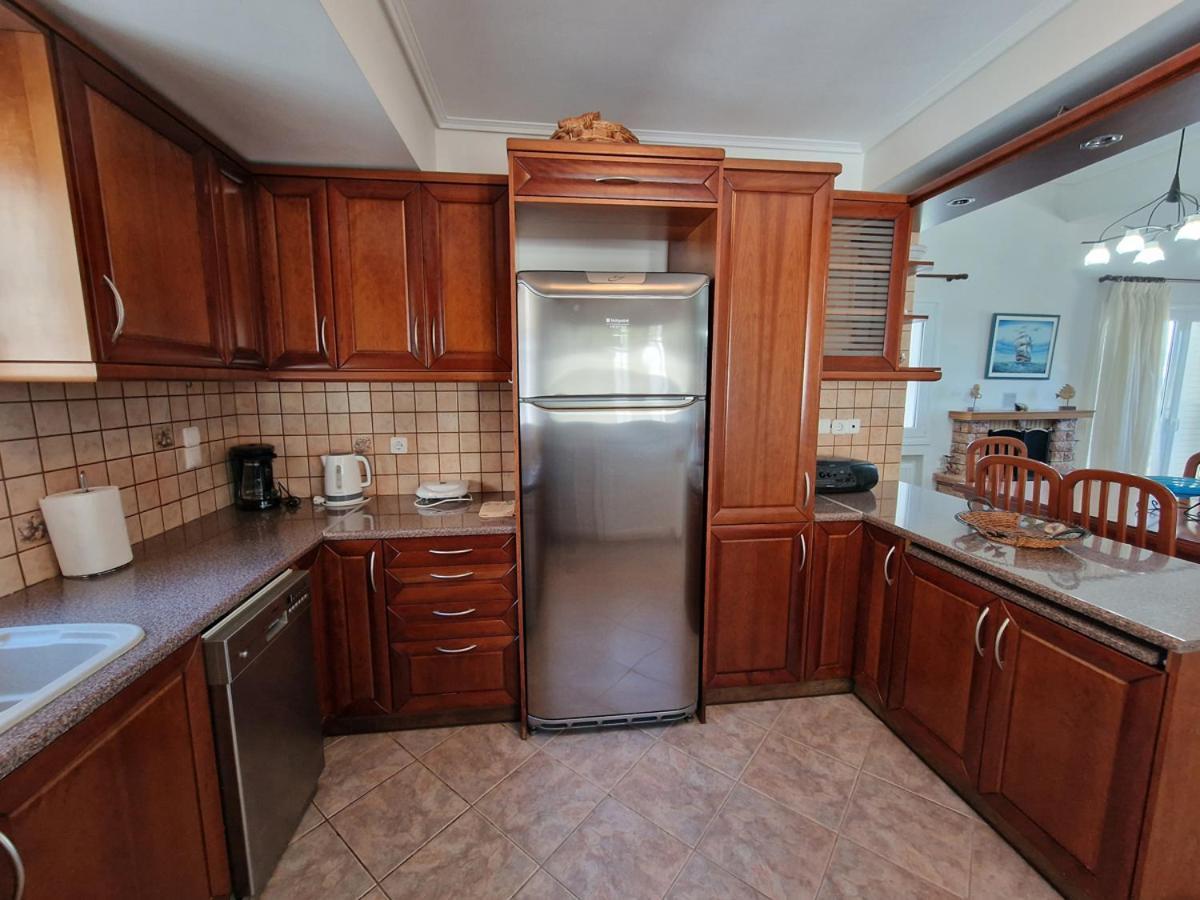Villa Liana : Luxury Villa With Fantastic Sea View, Near Airport Pórto Ráfti Exterior foto