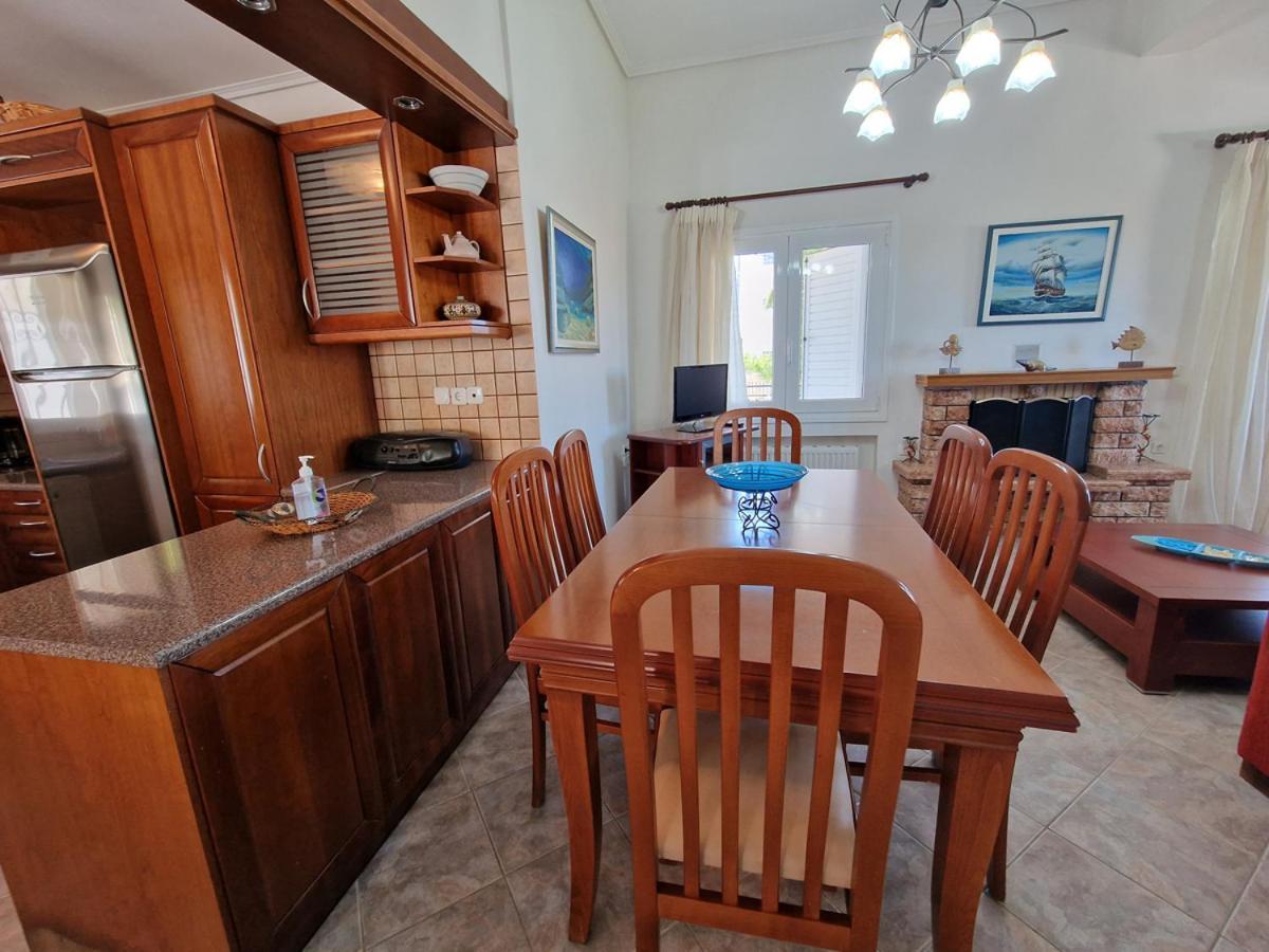 Villa Liana : Luxury Villa With Fantastic Sea View, Near Airport Pórto Ráfti Exterior foto