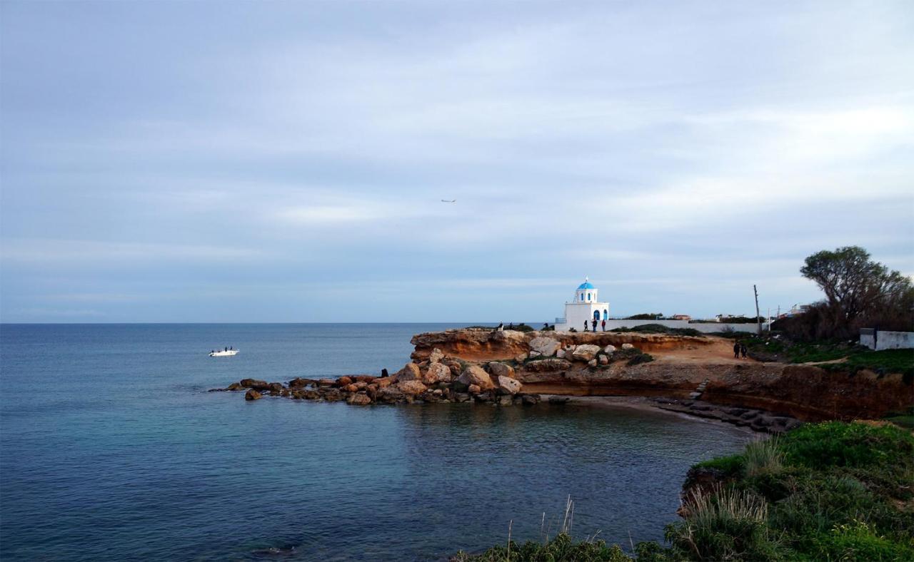 Villa Liana : Luxury Villa With Fantastic Sea View, Near Airport Pórto Ráfti Exterior foto